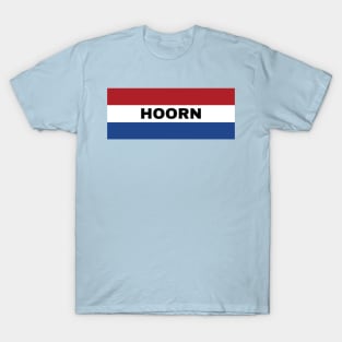 Hoorn City in Dutch Flag T-Shirt